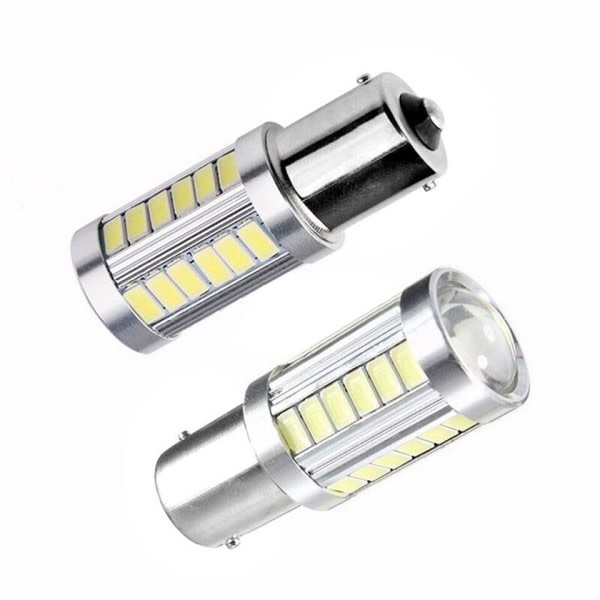 LED Reversering Lys ​5630 33SMD LED Pære BA15S P21W 1156 Bil Bak Pære Reverse Lampe