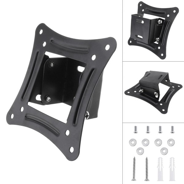 Vägg fäste fästen fäste fast platt panel tv ram stöd 10 grader lutning vinkel platt panel