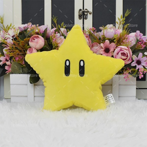 Peli Pehmo Super Star Mega Star Power Stars 18cm pehmeä täytetty lelu söpö  Figuuri lapsille lemmikki