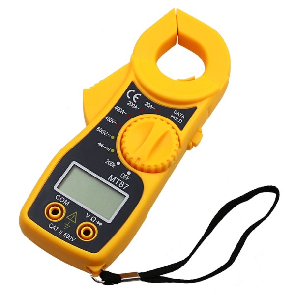 Digital Multimeter Amper klämma mätare ström klämma pincers AC DC ström spänning testare