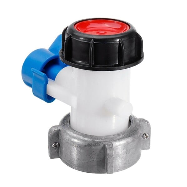 Tank Adapter 1000L DN50 62/75Mm Liter 62Mm Til Eksport Han 2 Tommer Sommerfugl Ventil Switch