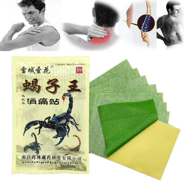 32 stykker Scorpion Extract Cure Arthritis Muskel Skulder Patch