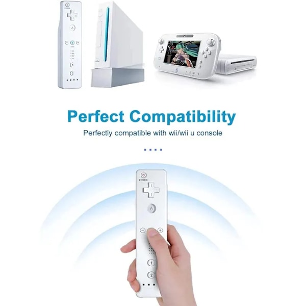 Fjernkontroll Kompatibel Nintendo Wii Konsoll Trådløs Gamepad Kontroller