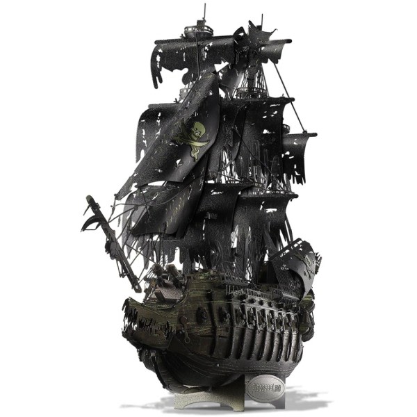 3D Metal Puslespill Den Flyende Holderlender Modell Bygningssett Pirat Skip stikksag