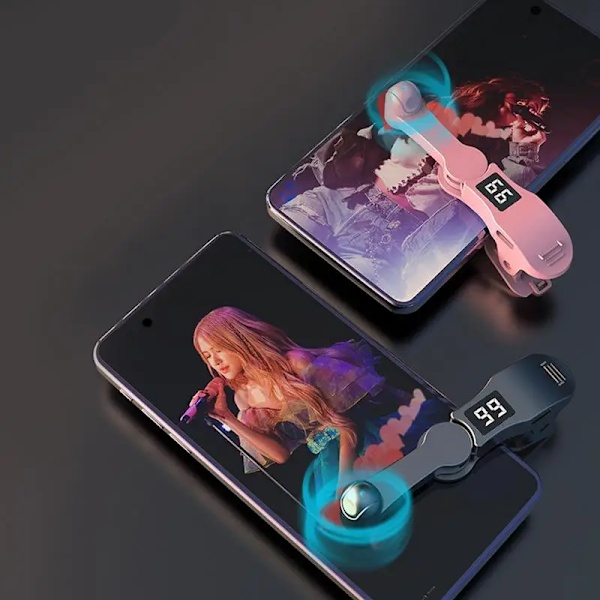 Digital Auto Skärm Klickare för Smart Telefon Appar Video Live Streaming Gadget