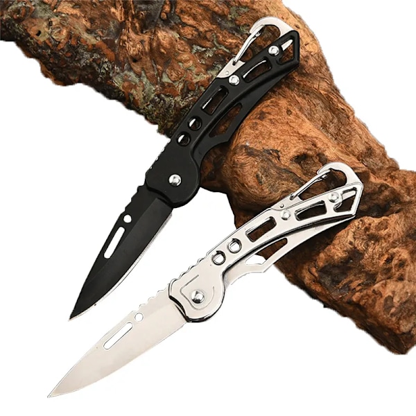 Rustfritt stål Folding Blade Små Lommekniver Militær Taktiske Kniver Multitool Jakt Og Fiske Overlevelse Hånd verktøy