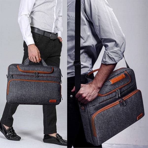 Mutil-brug Laptop Sleeve Med Håndtag Til  Notebook Computer Taske