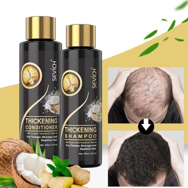 Naturlig kokosnød olie hår vækst shampoo hårtab behandling