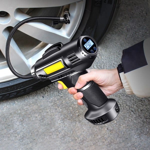 120W käsi ilma kompressori langaton langallinen täytteinen pumppu kannettava ilma pumppu