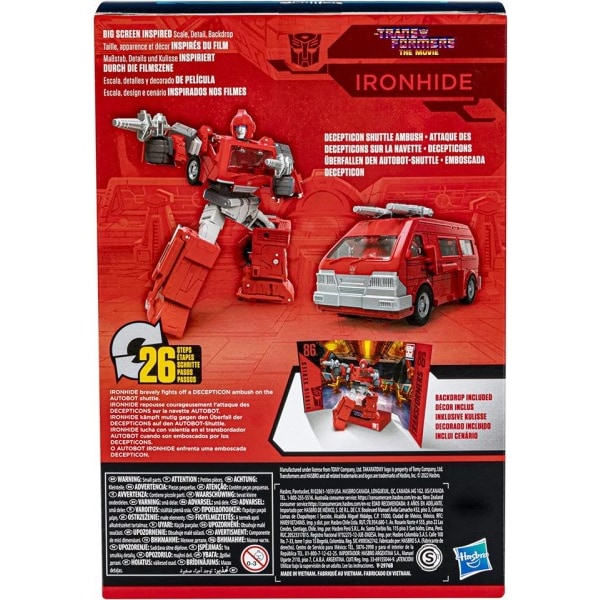 Transformers SS86 17 Ironhide Studio Serie Action Figurer Model Legetøj