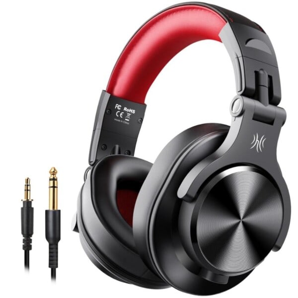 DJ Hodetelefoner Bærbar Justerbar Trådløs/Wired Headset Bluetooth5.0
