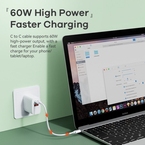 4in1 USB C kaapeli USB tyyppi C Macbookille Iphone pikalataus data johto mikro Lightning kaapeli sarja laatikko pidike