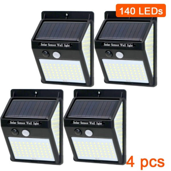 PIR Bevægelse Sensor Sollys kontrol Solar Energi Gade lampe Gard Sti Hjem Have Solar Strøm Induktion Væg Lys