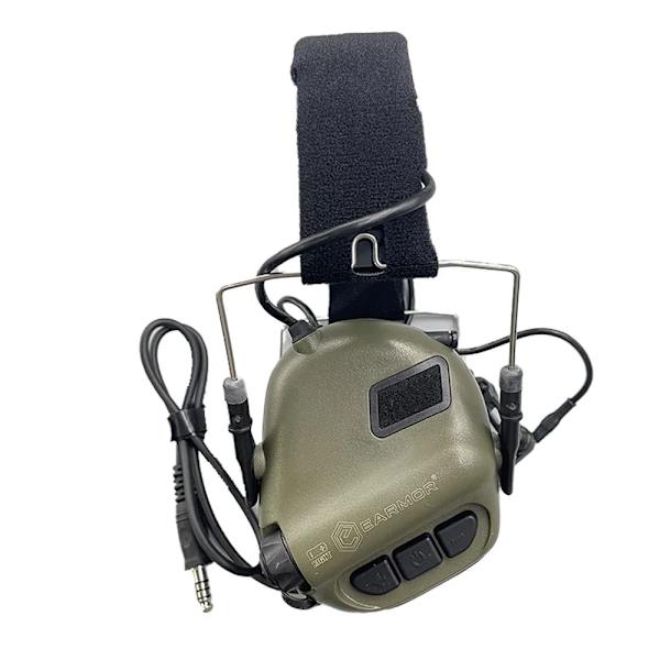 M32 MOD4 Skydning Høreværn Taktisk Støj Reduktion Headset med hjelm
