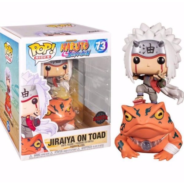 Naruto JIRAIYA PÅ TOADITACHI MED KRAKER Velt emne Vinyl Figur Dukker Handling Leketøy Figurer Modell Leker