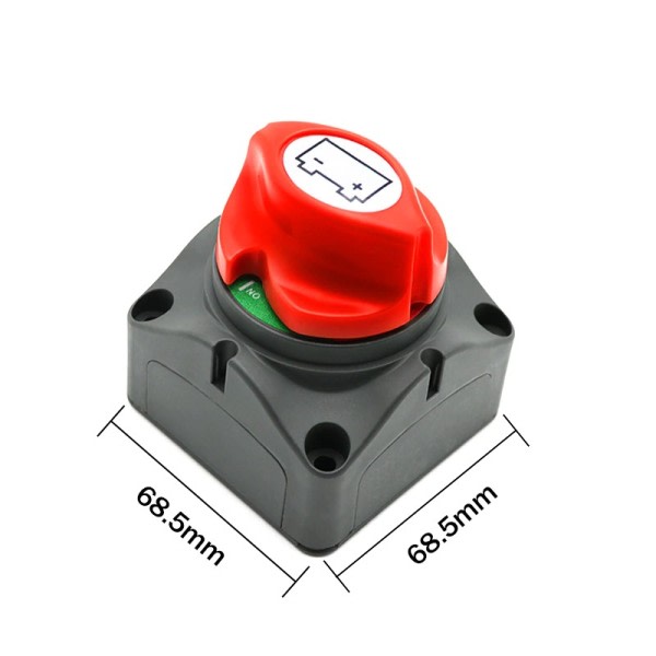 RV Marine Båd Bil Lastbil Auto Yacht Batteri Isolator Afbryd Vælger Rotary Switch Cut Off Kill Main Power Switch