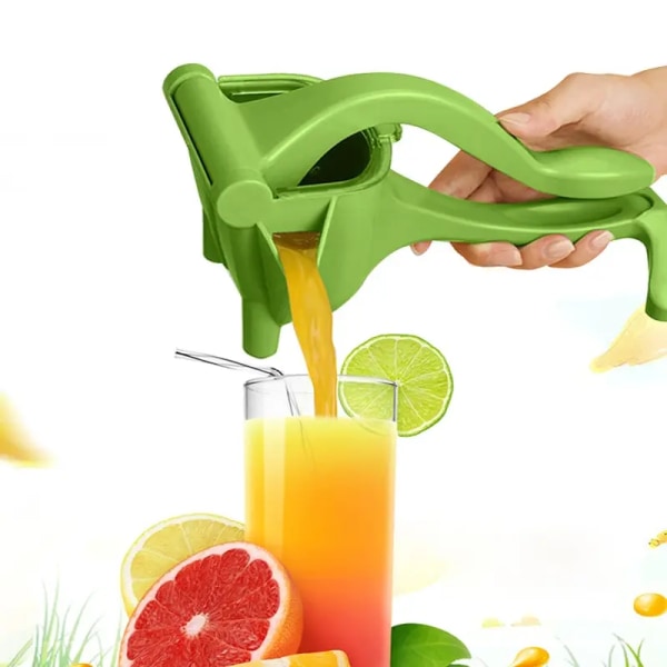 Grön Multifunktionell Juicer Handhållen Icke-elektrisk Citron Squeezer Frukt Grönsak Liten Juicer