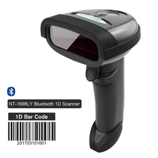 Håndholdt Wirelres Stregkode Scanner OG NT-1228BL Bluetooth 1D/2D QR Stregkode Reader