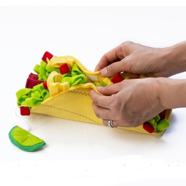 Hunde Snuffle Matte Slow Fôring Matte for oppmuntre forsøking ferdigheter Kattunge valp trening bremsing mating matte