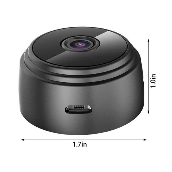 A9 Mini Övervakning Kamera IP WiFi HD 1080p  Mikrofon röstinspelare trådlös