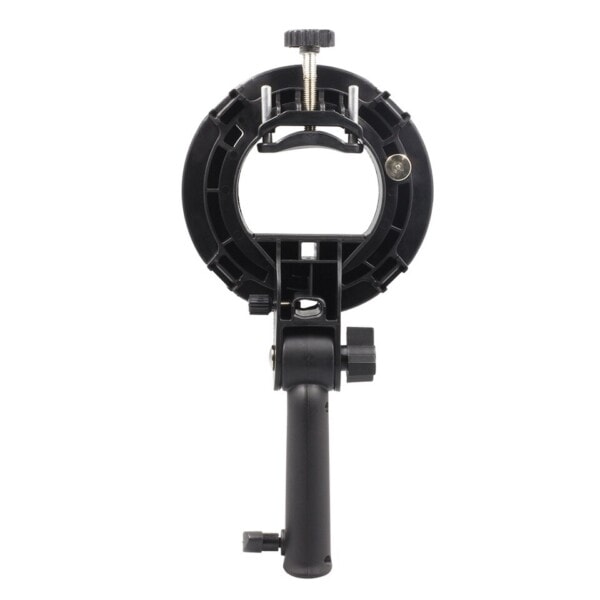Handhållen Grip Bowens S Mount Holder for Speedlite Flash Snoot Softbox