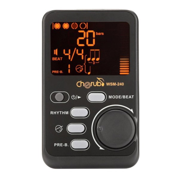 Universal Musikk Instrument Metronome Beat Tempo LCD Digital Piano Metronome
