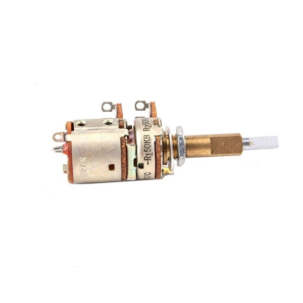 16type Dobbel Skaft Potensiometer Med bryter