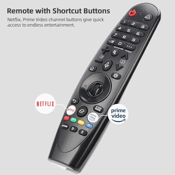 Voice Magic Remote AKB75855501 for LG Smart TV 2018-2020 Magic Remote