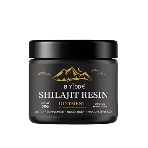 600MG Ren Himalayan Shilajit Harpiks Med ske Med 85+ Spor