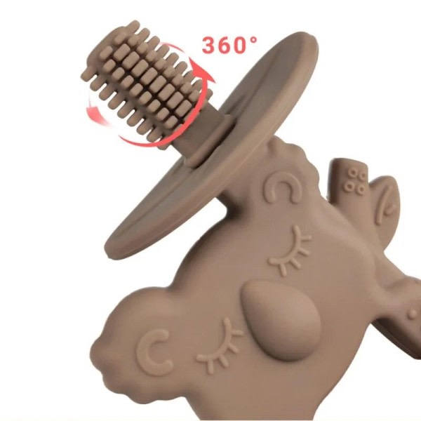 Vauvan Silikoni Koulutus hammasharja BPA ilmainen eläin Koala Turvallinen  Taapero Hammas puru lelut 627e | Fyndiq