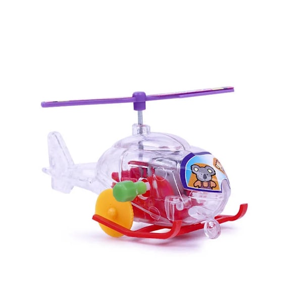 10 osaa sarjakuva söpö mini helikopteri tuuli ylös lentokone lentokone leluja lapsille