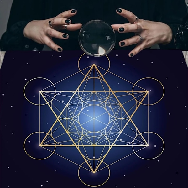 Spådom duk sklisikker matte tarot kort duk
