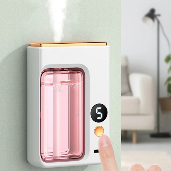 50ml Desktop Aromaterapi Olie Diffuser Maskine USB Smart Air Purifier med Display