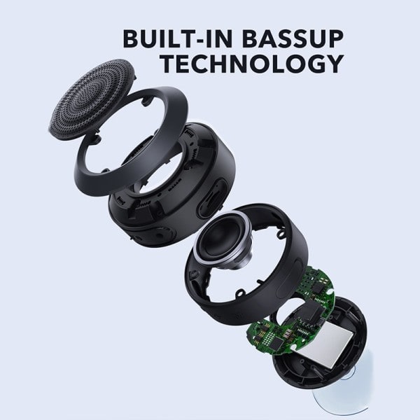 Bluetooth dusch högtalare IPX7 vartsäker trådlös bärbar bluetooth 5.0 med samtal Handsfree högtalare