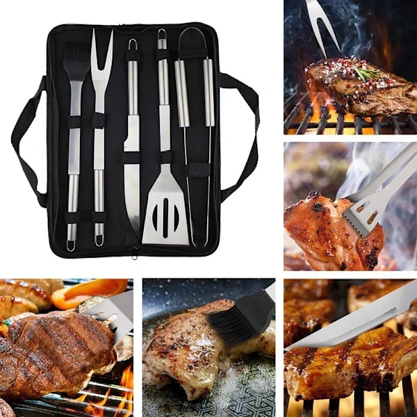 Outdoor Camping Madlavning Tilbehør Kit med Taske