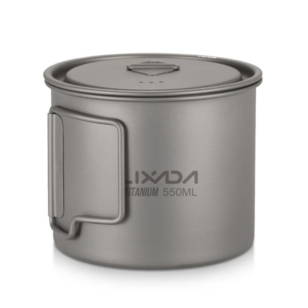 Vatten kopp mugg med vikbart handtag