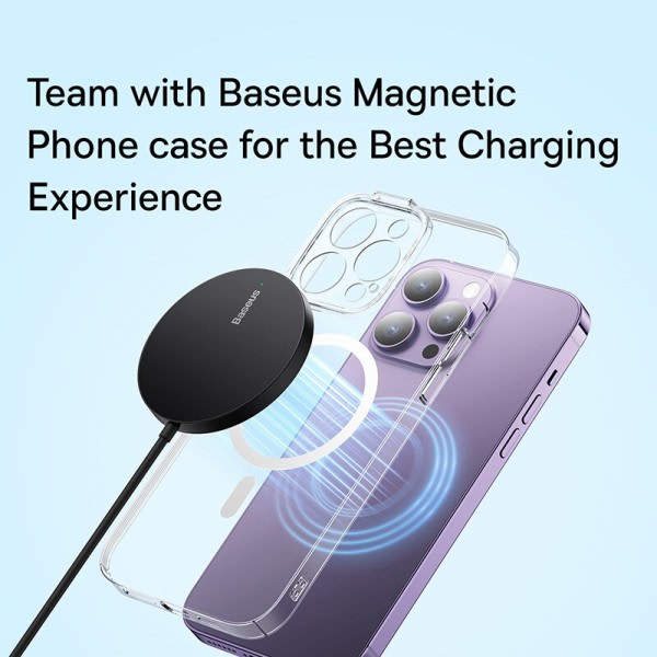 Magnetisk trådlös laddare för iPhone snabb trådlös laddare pad