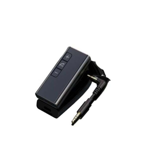 Bluetooth Aux Adapter Trådløs Bil BT Receiver Digital Display Jack Lyd Musik Mic Handsfree