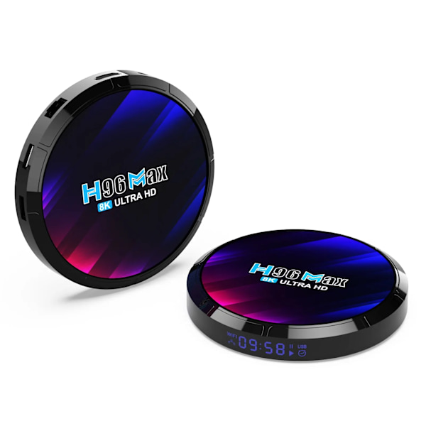 Android Box Support 2.4G/5.8G WiFi6 BT5.0 4K Video Set Top TV Box Decode And Play 8K 24Fps