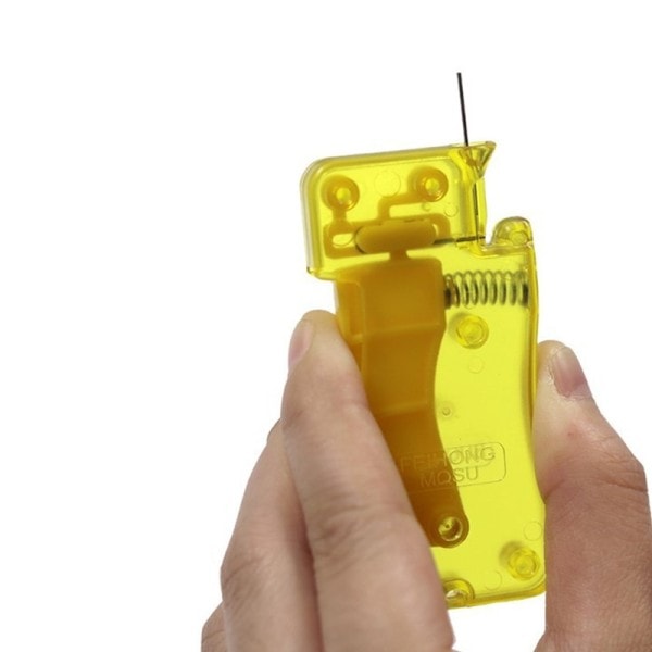 Automaattinen neula lanka DIY työkalu koti käsi kone ompelu automaattinen lanka laite