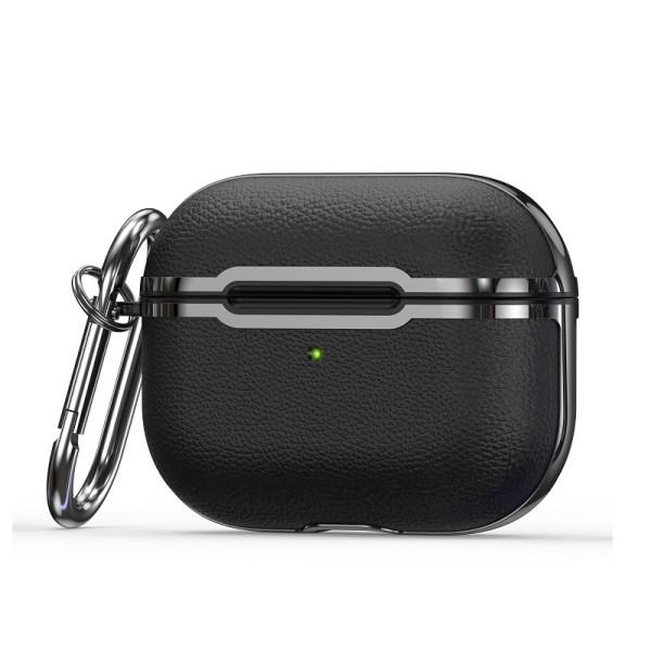 Airpods 3 Pro 2nd Case Gold Plating Skin Texture Wireless Earphone Case for Airpods Pro 2 Air pods 3 Case