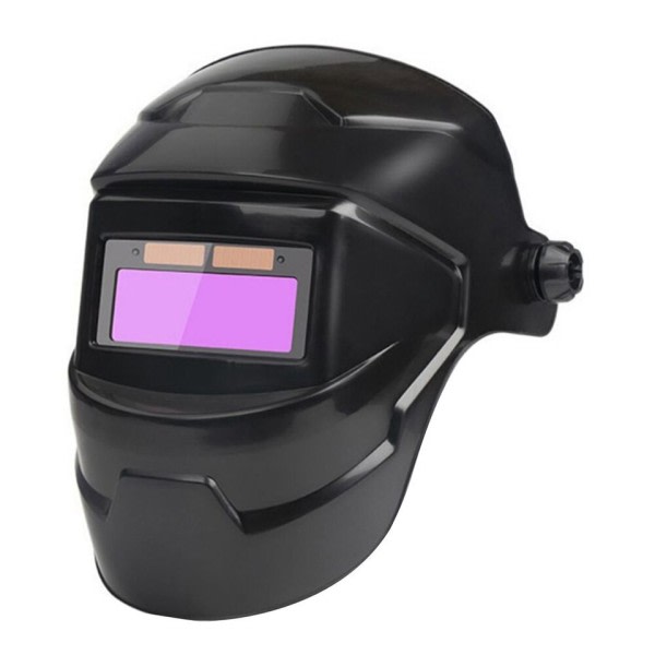 Svetsare Mask Kameleont Stor vy True Color Solar Power Auto Mörkande  Hjälm