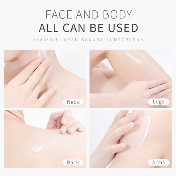 Koreansk Solkräm Protector Ansiktsbehandling Solar Sol Blocker Spf50 Isolation Lotion Cream Bleaching Fuktkräm