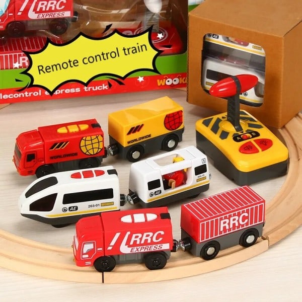 Elektrisk tog sett leker for barn bil diecast spor leketøy