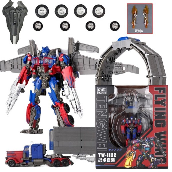 Transformation Action Figur Legetøj Masterpiece OP Commander Film Model Deformation Bil Robot Konvoj