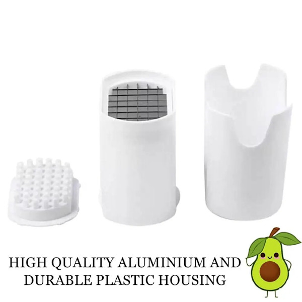 Franska Fry Cutter Naturlig Skär Snabb Skärare Grönsak Potatis Verktyg Mat Veggie Dicer Grönsak Hackare