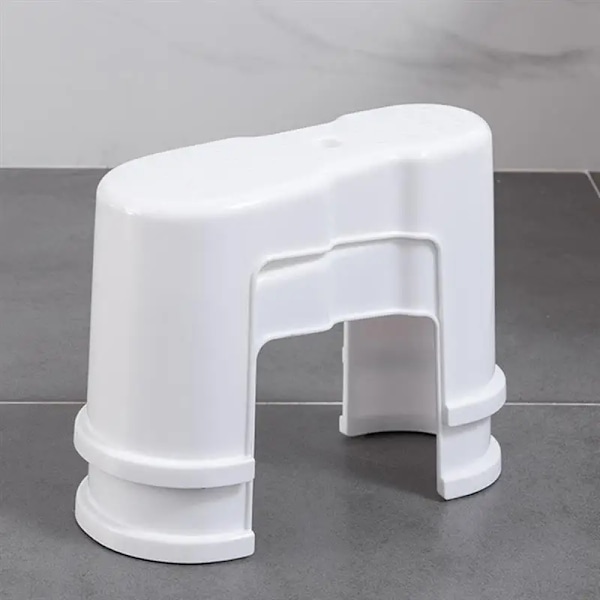 Taburet Toilet Trin Fodskammel Badeværelse Plast Fodstøtte