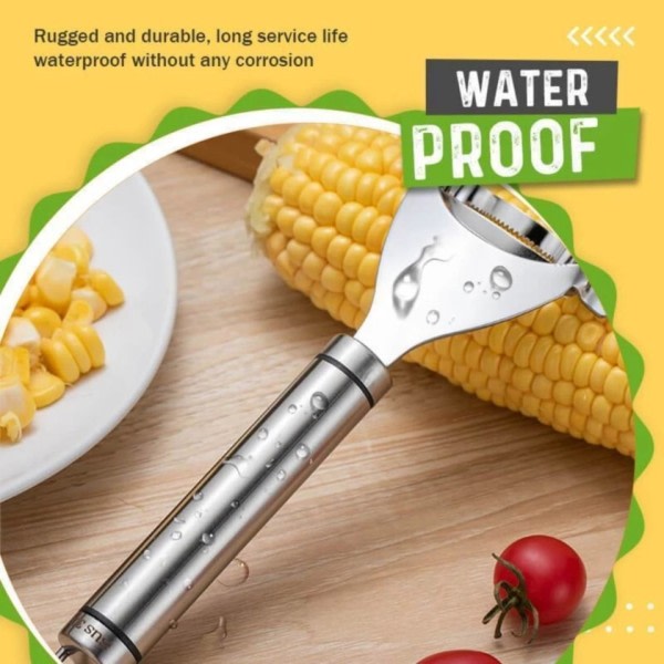 Rustfrit stål Majs skræller Majs Tærske Easy Peel Majs Tærske Majs Knive Peeler Køkken Frugt og grøntsager værktøj