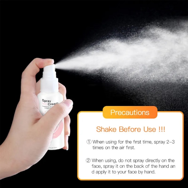 Spray BB Cream Concealer Brighten Whitening Fuktgivande Base Face Foundation
