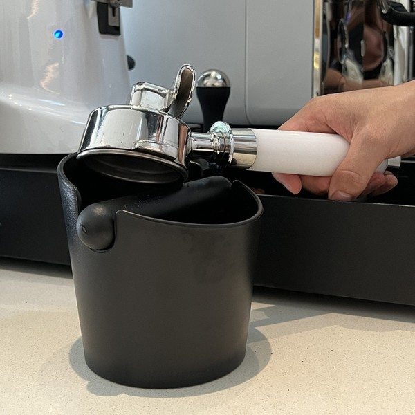 Kahvi Knock Box Shock-Absorbent Espresso Box Barista Kahvi jauhatus Liukumisenesto Espresso Dump Bin